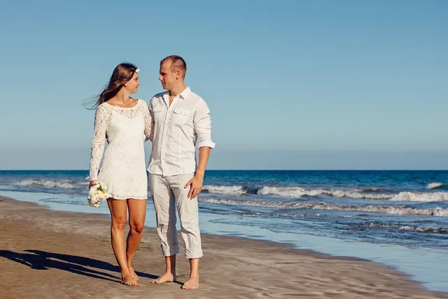 wedding, beach, young couple, couple, portrait, lovers, husband and wife, bride and groom, beach wedding, marriage, pair, together, nature, romantic couple, couple portrait, love, romantic, ocean, seashore, shore, wedding photography. 3 Halifax and St. John's logistics problems that coastal weather creates for coordinators
